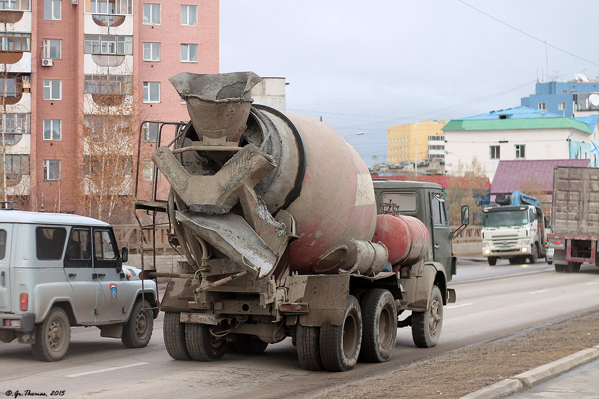 Саха (Якутия), № Р 845 ХН 96 — КамАЗ-55111 (общая модель)