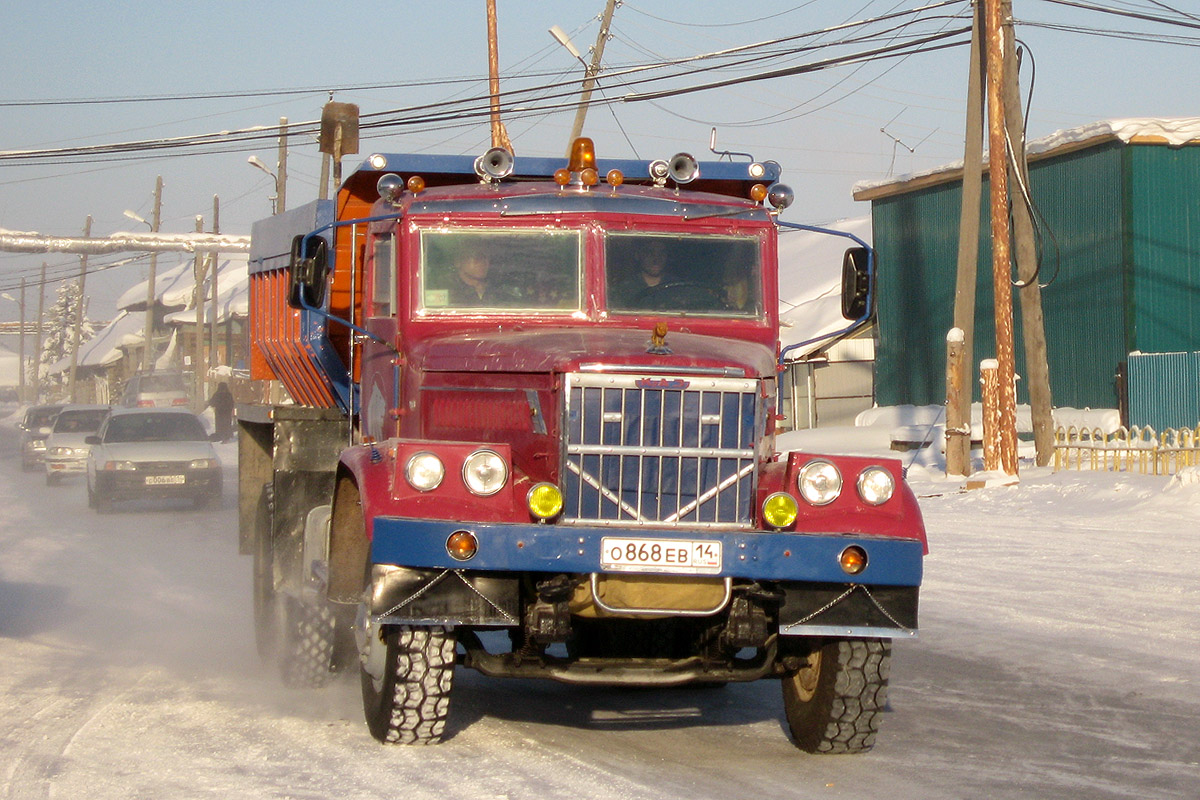 Саха (Якутия), № О 868 ЕВ 14 — КрАЗ-256Б1