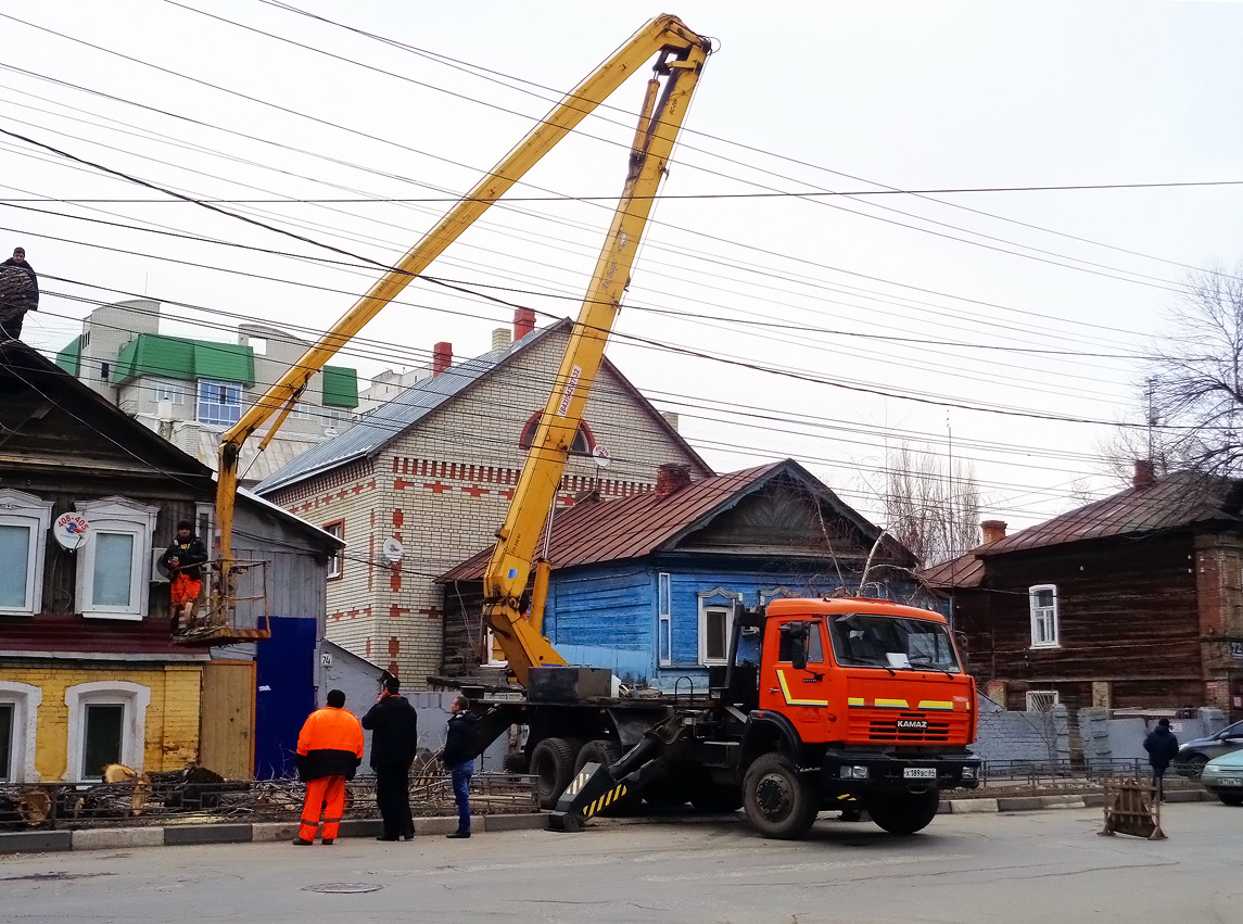 Саратовская область, № Х 189 ВС 64 — КамАЗ-65115 (общая модель)