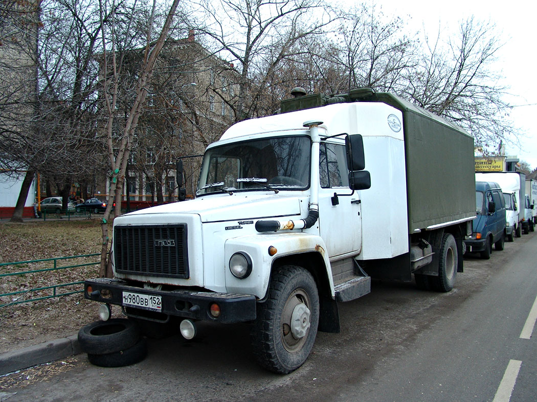 Нижегородская область, № Н 980 ВВ 152 — ГАЗ-3309