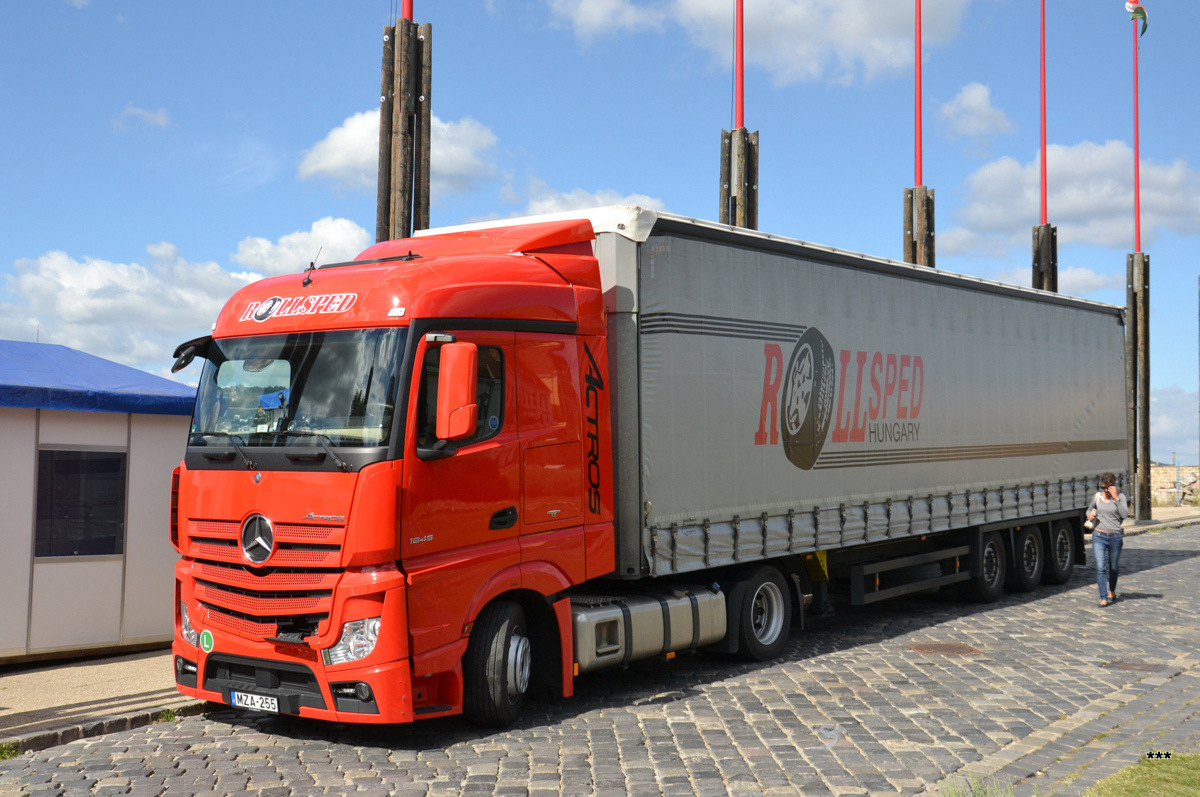 Венгрия, № MZA-255 — Mercedes-Benz Actros ('2011) 1845