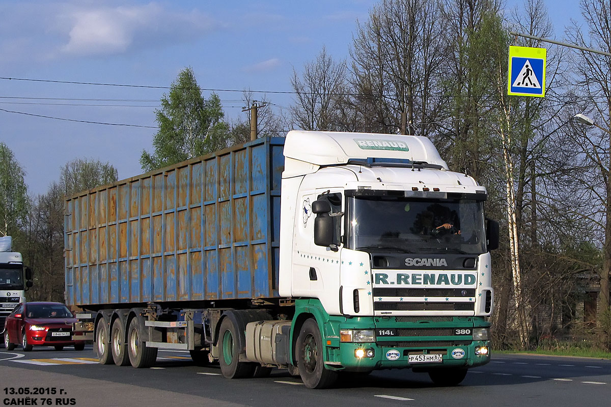 Смоленская область, № Р 453 НМ 67 — Scania ('1996) R114L