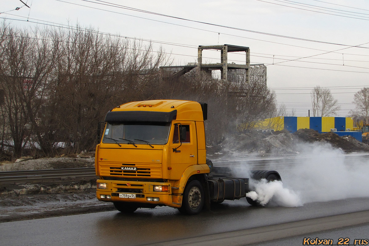 Новосибирская область, № У 759 РН 54 — КамАЗ-5460-22 [54600Y]