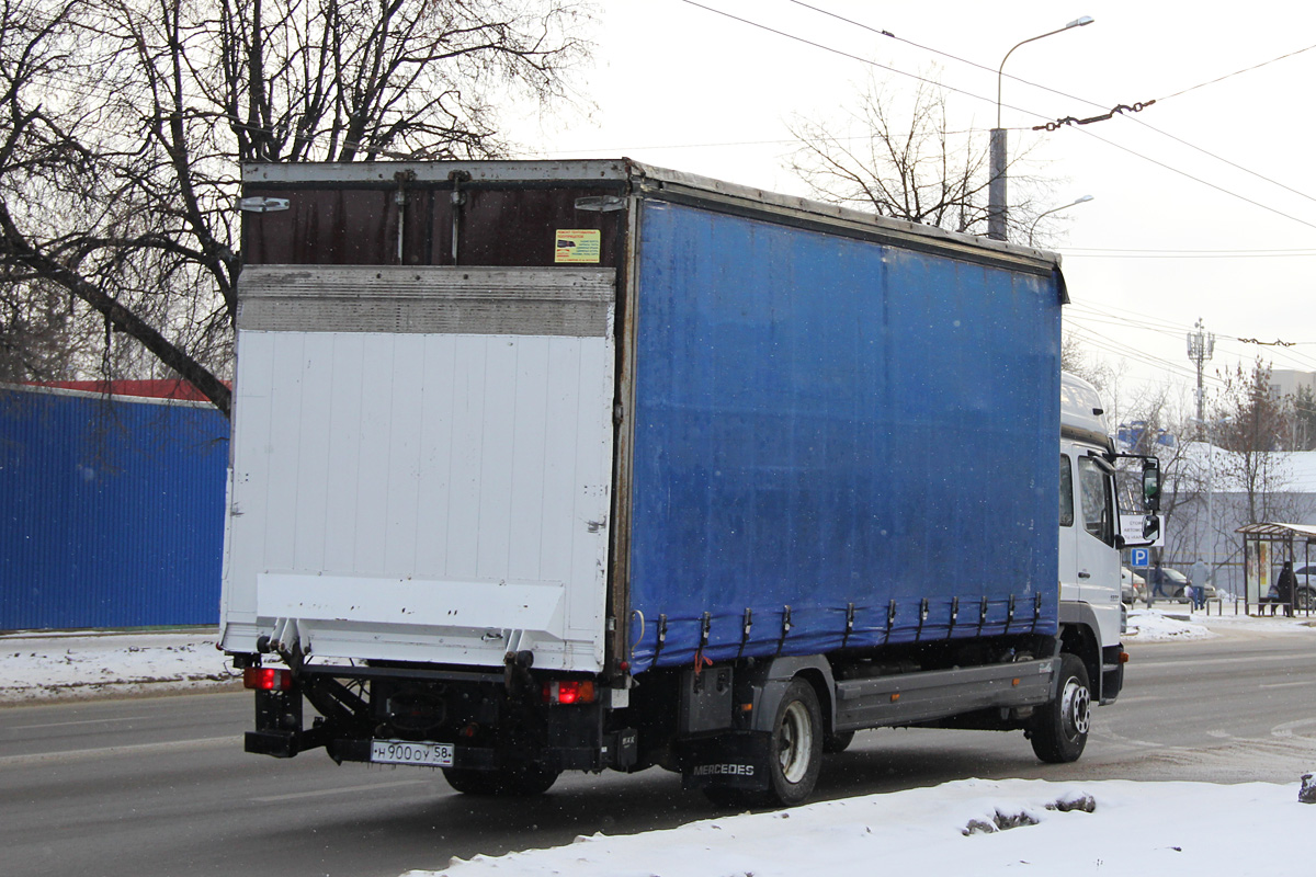 Пензенская область, № Н 900 ОУ 58 — Mercedes-Benz Atego 1222