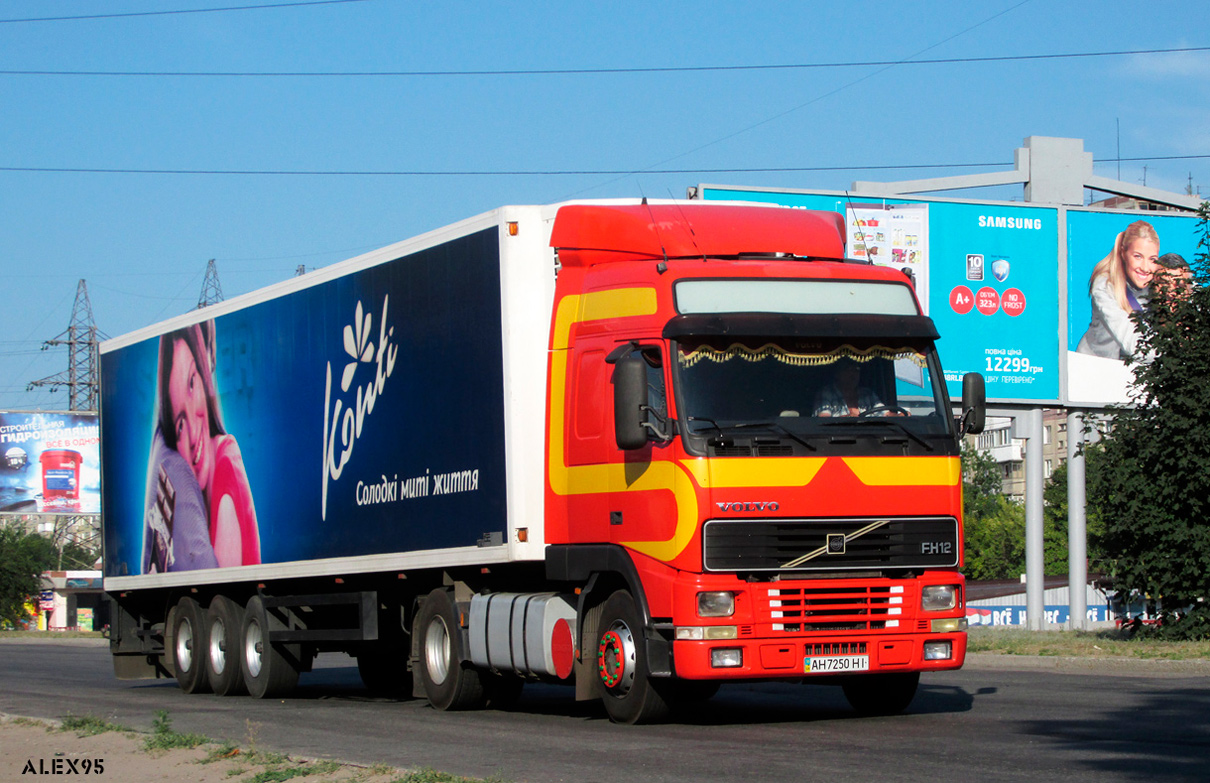 Донецкая область, № АН 7250 НІ — Volvo ('1993) FH12.380