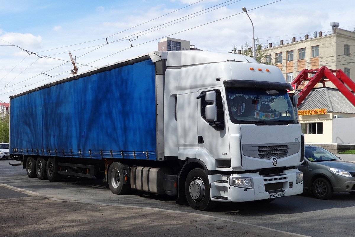 Калужская область, № М 526 ТВ 40 — Renault Premium ('2006) [X9P]