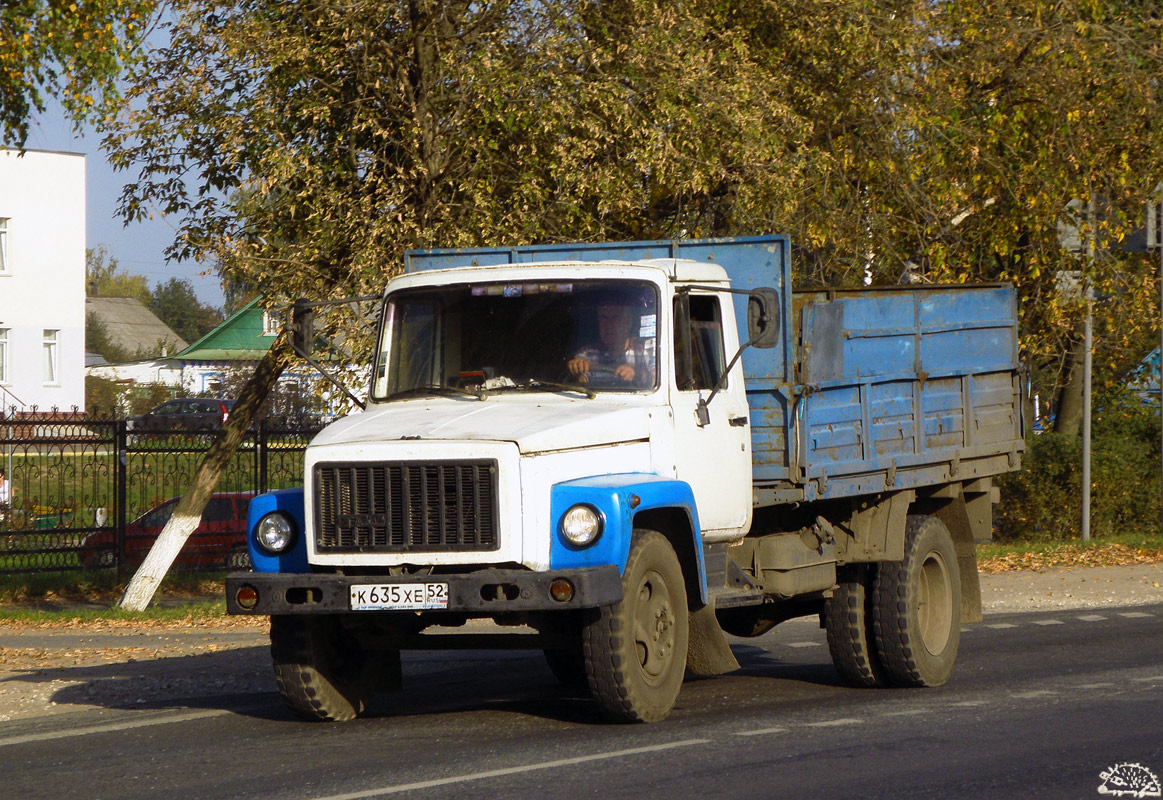 Нижегородская область, № К 635 ХЕ 52 — ГАЗ-3307