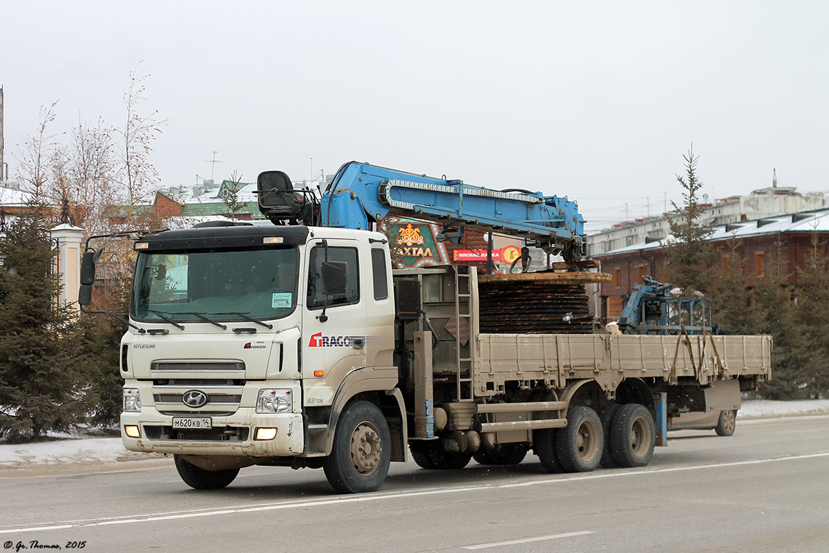 Саха (Якутия), № М 620 КВ 14 — Hyundai Trago (общая модель)