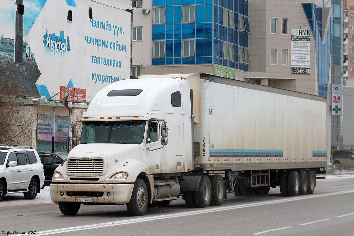 Саха (Якутия), № Р 116 КМ 14 — Freightliner Columbia