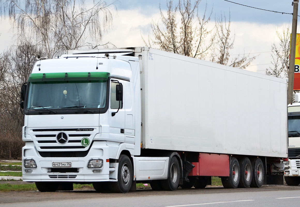 Ставропольский край, № В 431 МХ 26 — Mercedes-Benz Actros ('2003)