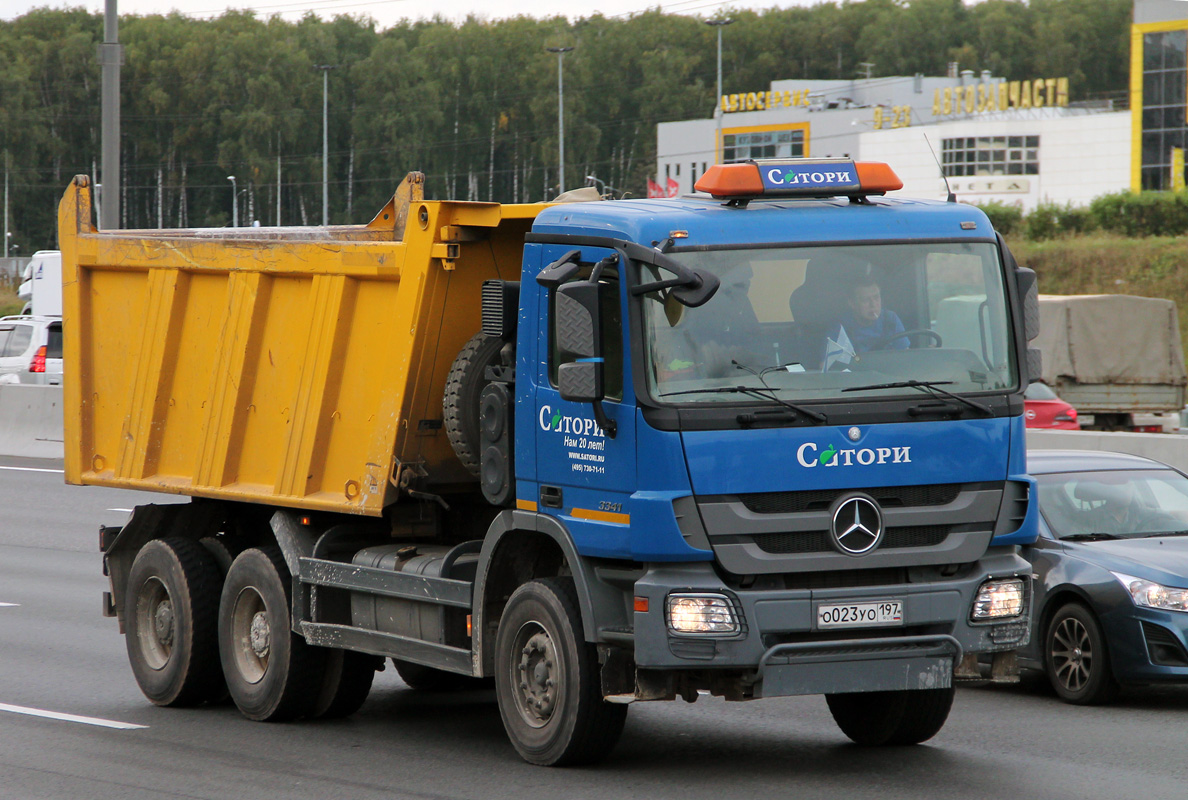 Москва, № О 023 УО 197 — Mercedes-Benz Actros '09 3341 [Z9M]