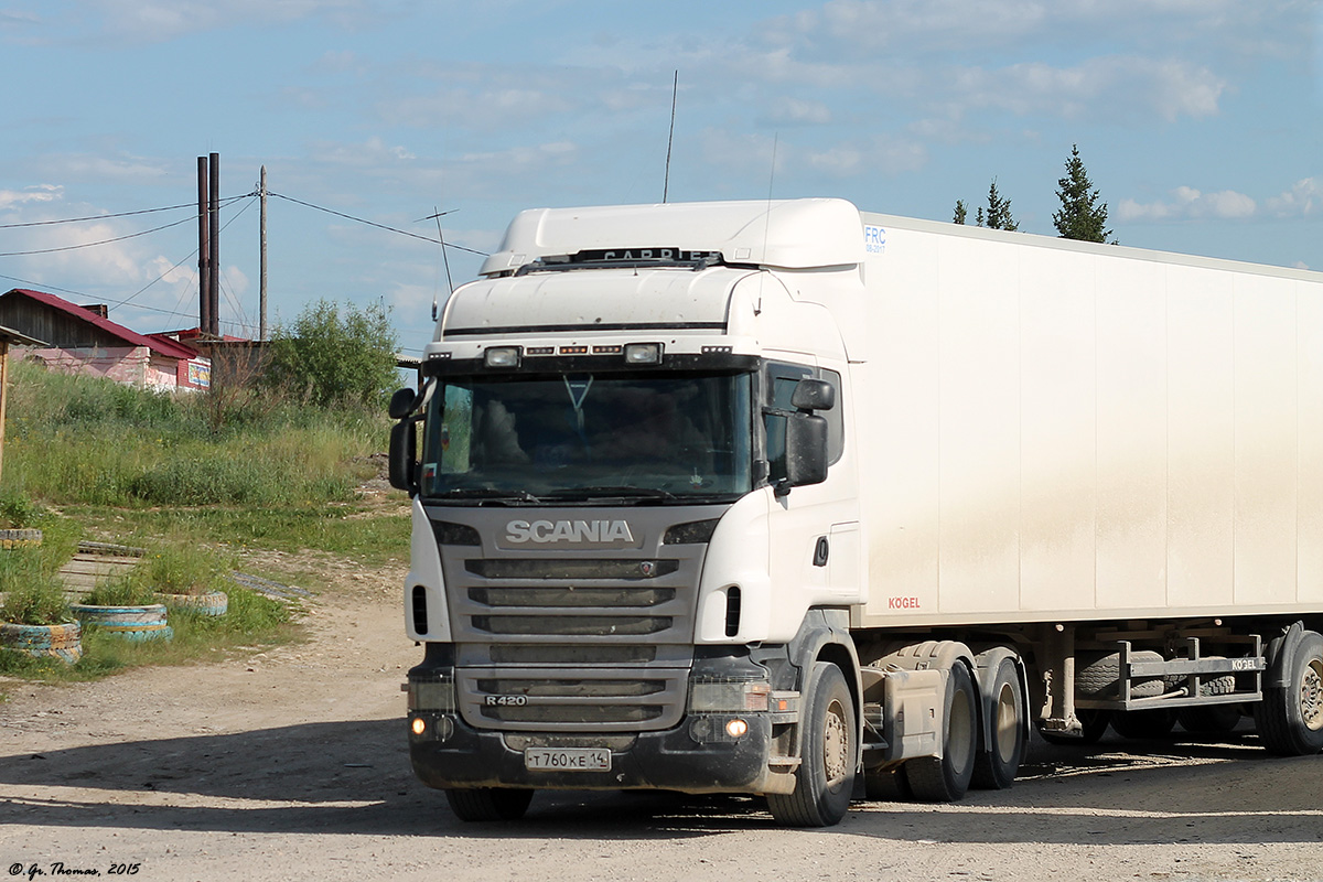 Саха (Якутия), № Т 760 КЕ 14 — Scania ('2009) R420