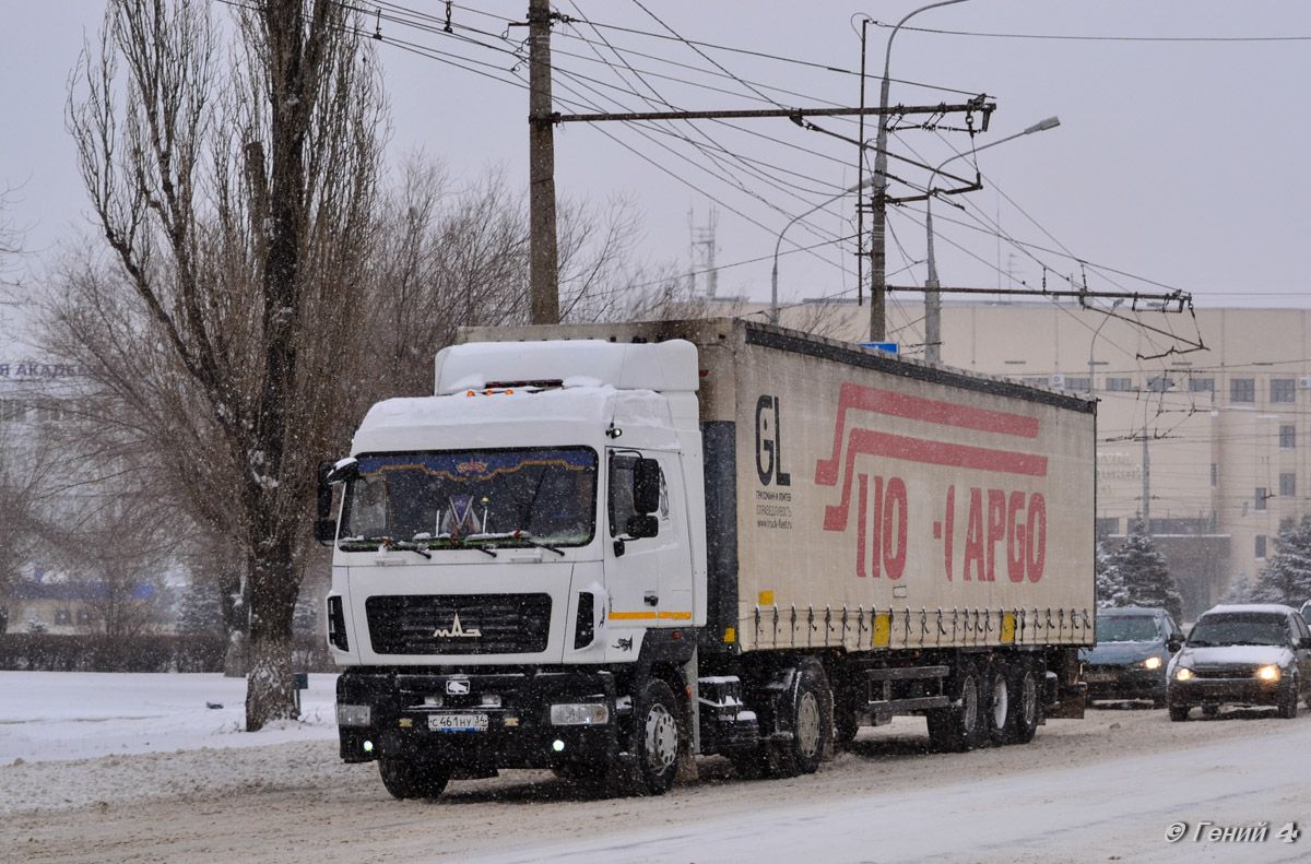 Волгоградская область, № С 461 НУ 34 — МАЗ-5440A9