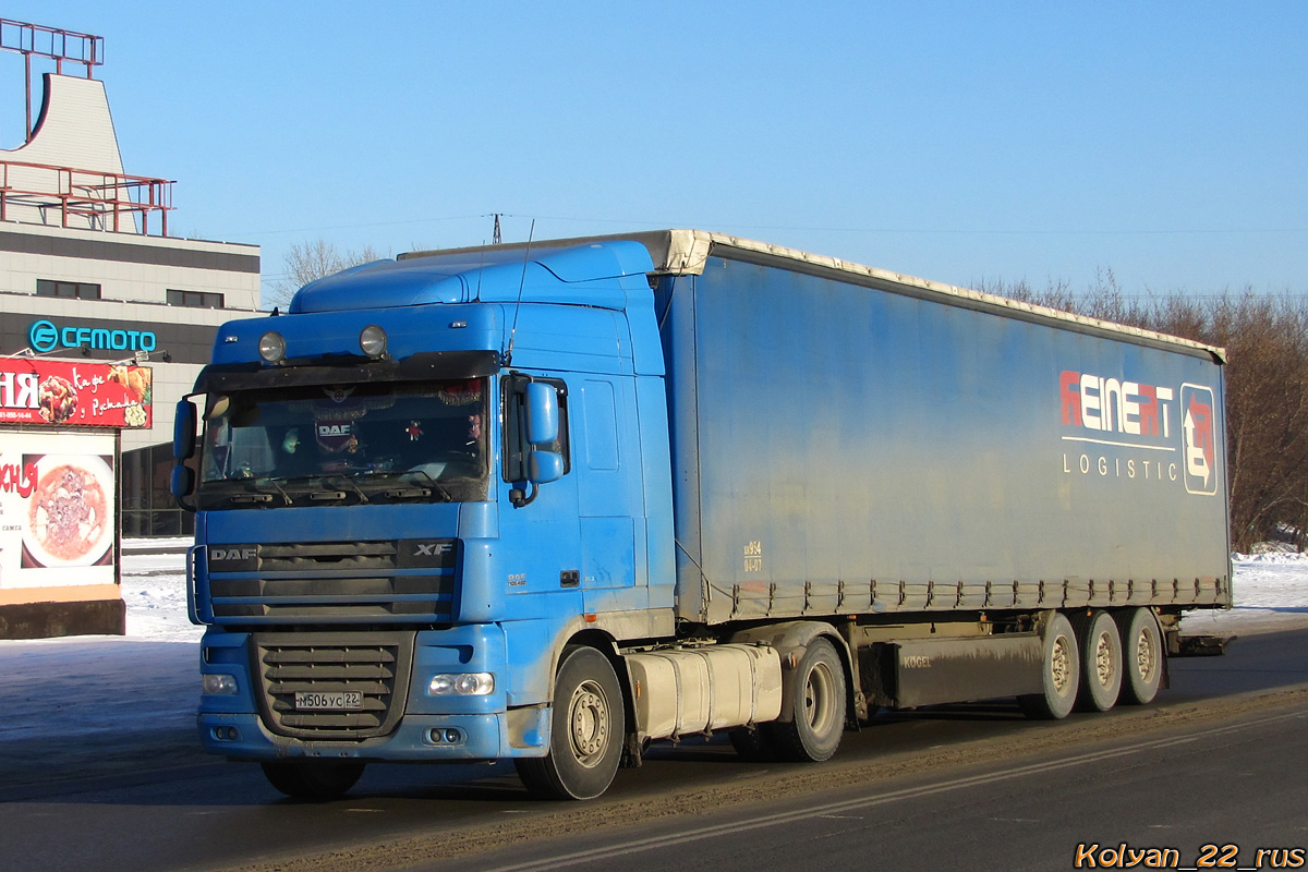 Алтайский край, № М 506 УС 22 — DAF XF105 FT