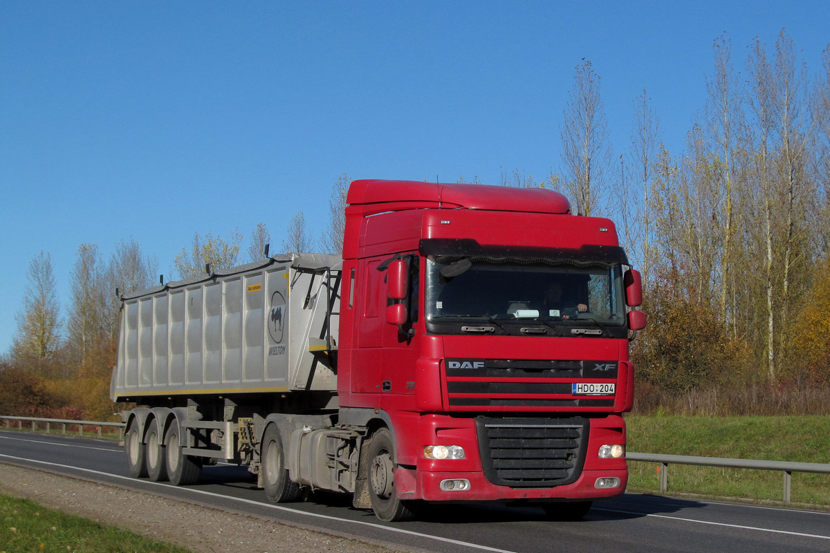 Литва, № HDO 204 — DAF XF105 FT