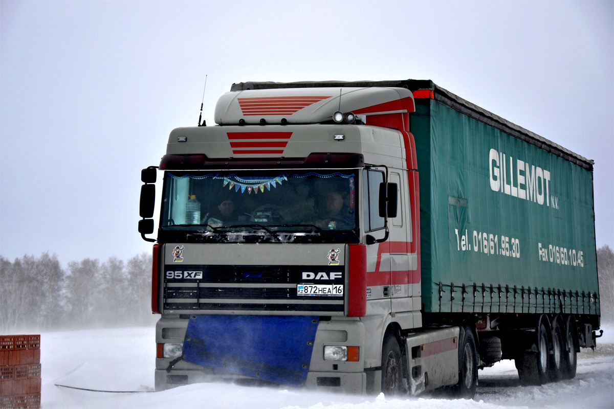 Восточно-Казахстанская область, № 872 HEA 16 — DAF 95XF FT