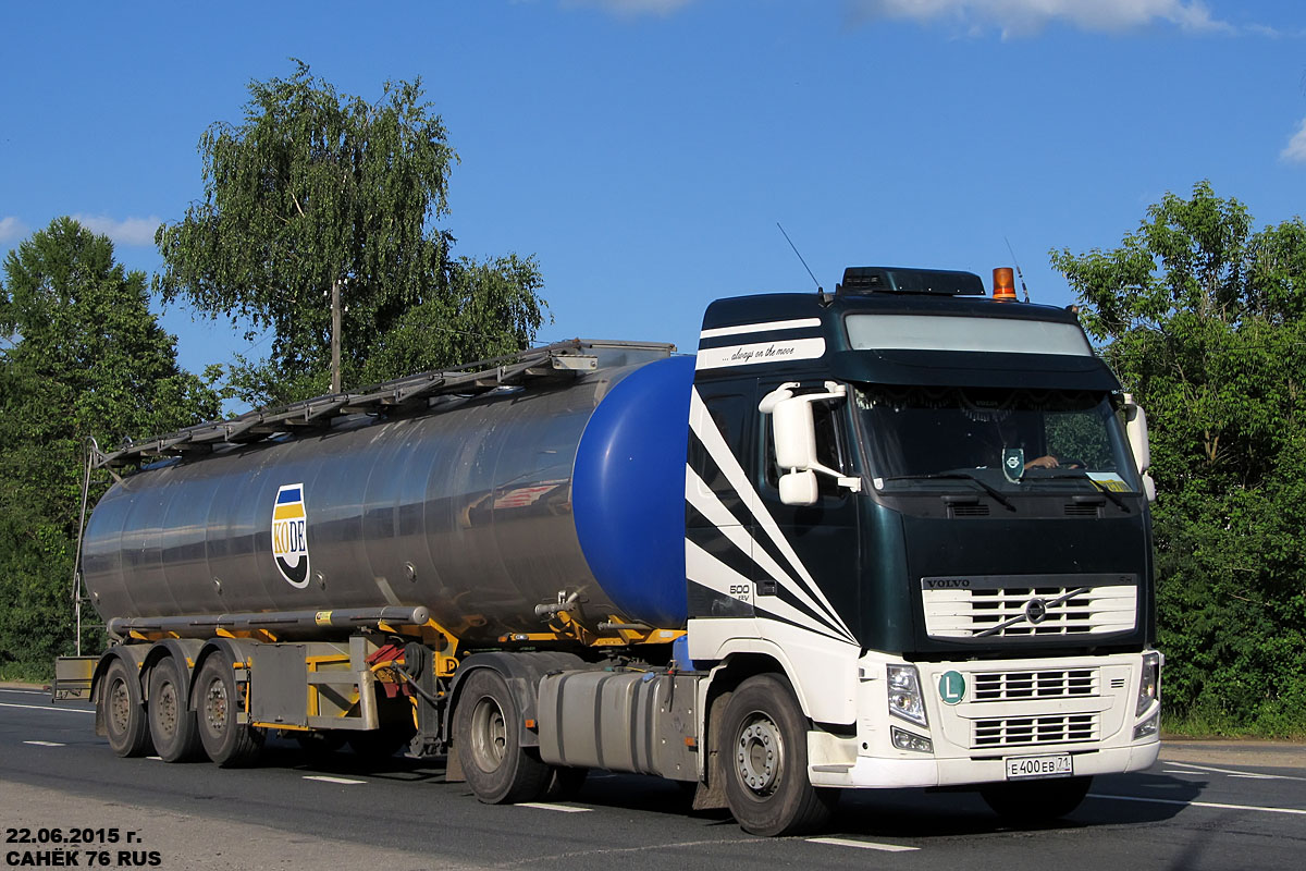 Тульская область, № Е 400 ЕВ 71 — Volvo ('2008) FH.500