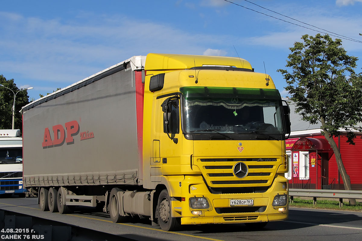 Ростовская область, № У 628 ОР 161 — Mercedes-Benz Actros ('2003)