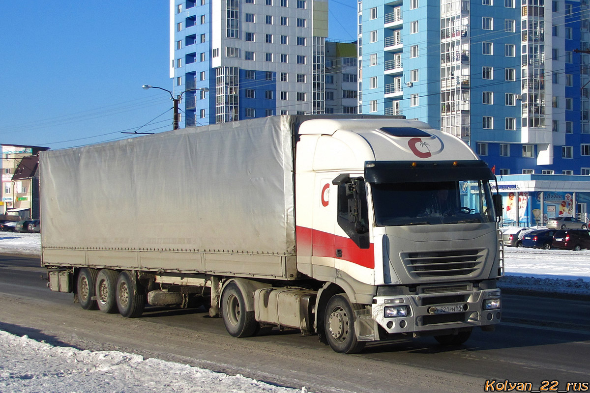 Новосибирская область, № У 521 РМ 54 — IVECO Stralis ('2002)