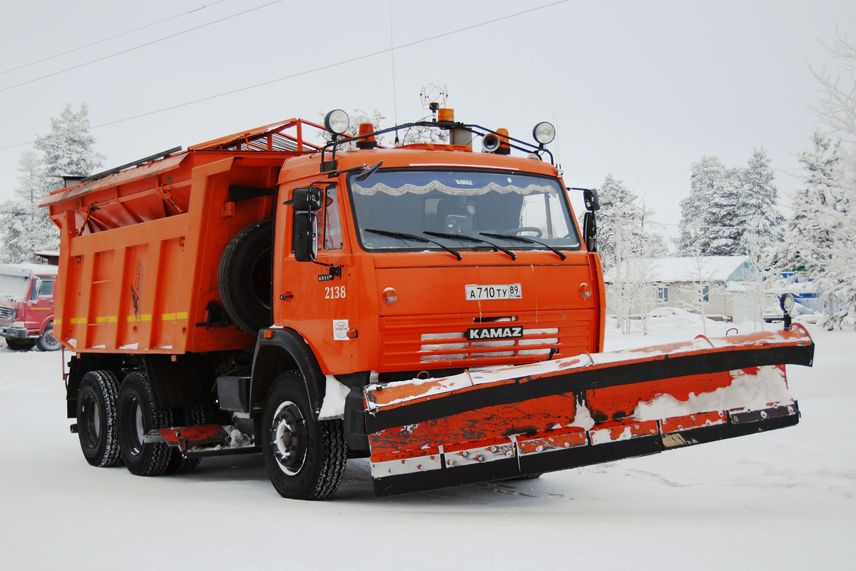 Ямало-Ненецкий автоном.округ, № А 710 ТУ 89 — КамАЗ-65115 (общая модель)