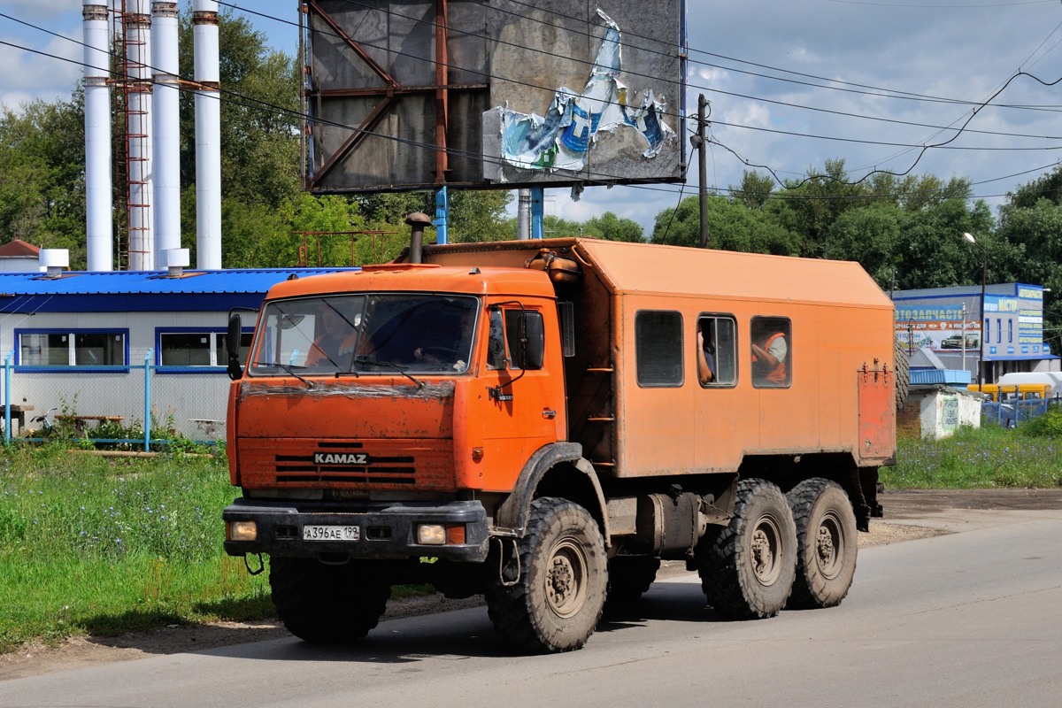 Москва, № А 396 АЕ 199 — КамАЗ-43114-15 [43114R]