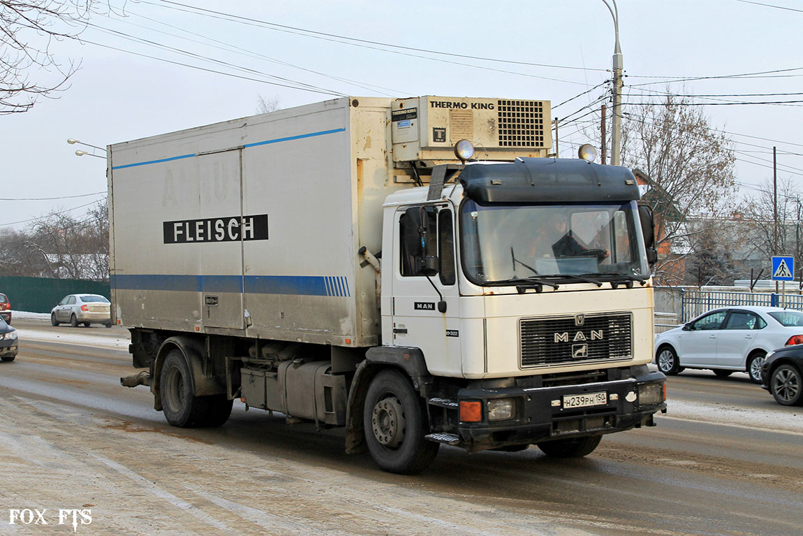 Московская область, № Н 239 РН 150 — MAN F90 (общая модель)