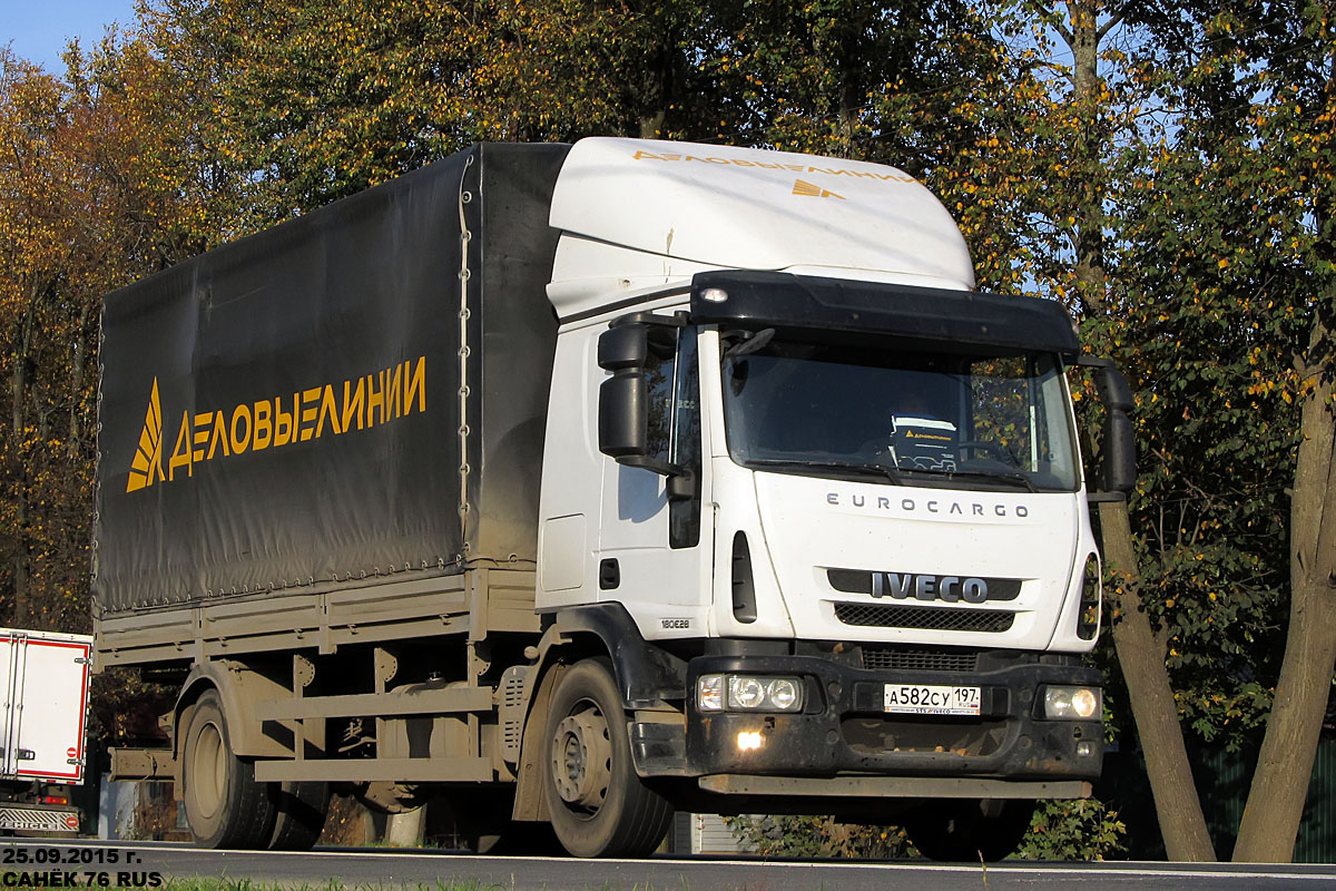 Ярославская область, № А 582 СУ 197 — IVECO EuroCargo ('2008)