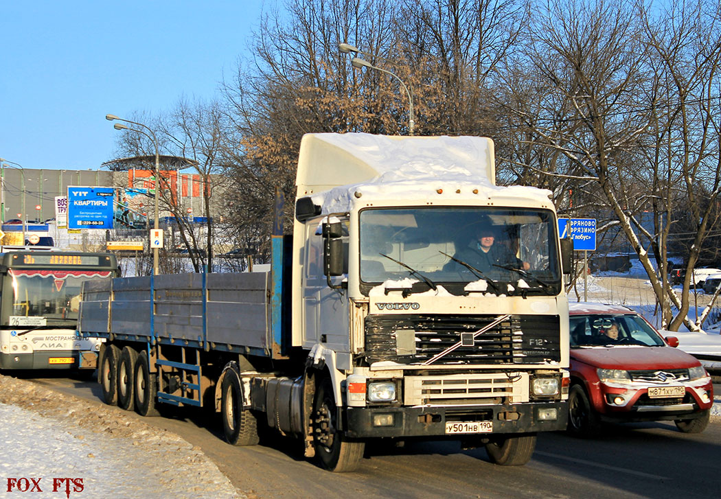 Московская область, № У 501 НВ 190 — Volvo ('1987) F12