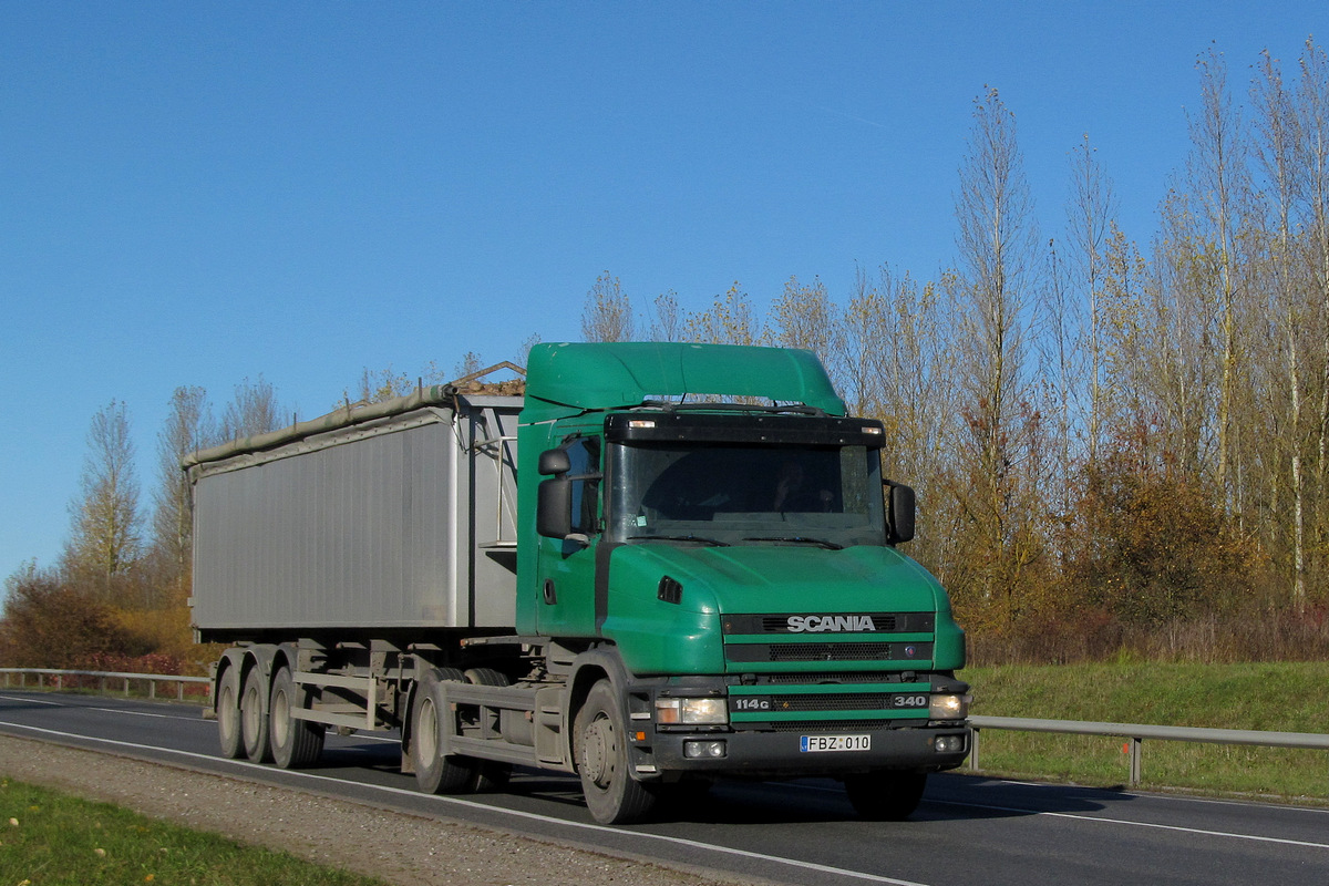 Литва, № FBZ 010 — Scania ('1996) T-Series 114G