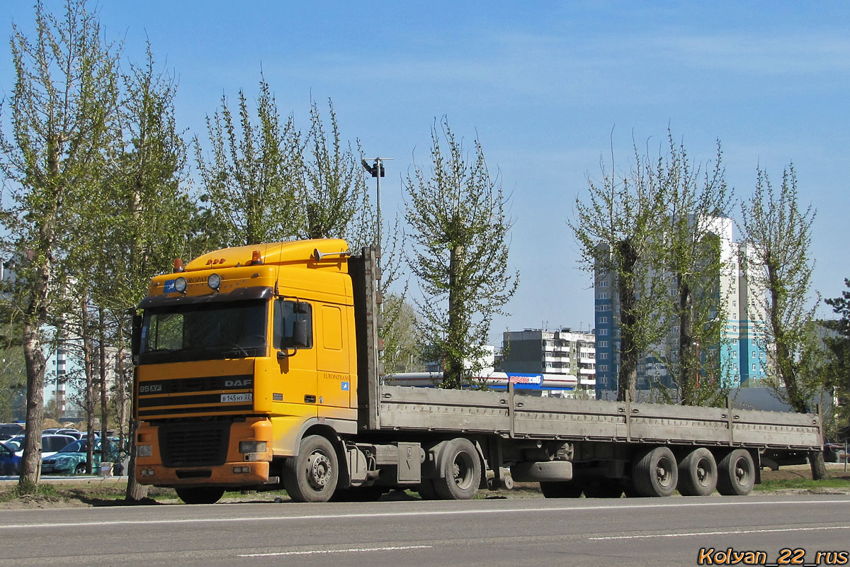 Алтайский край, № В 145 НУ 22 — DAF 95XF FT