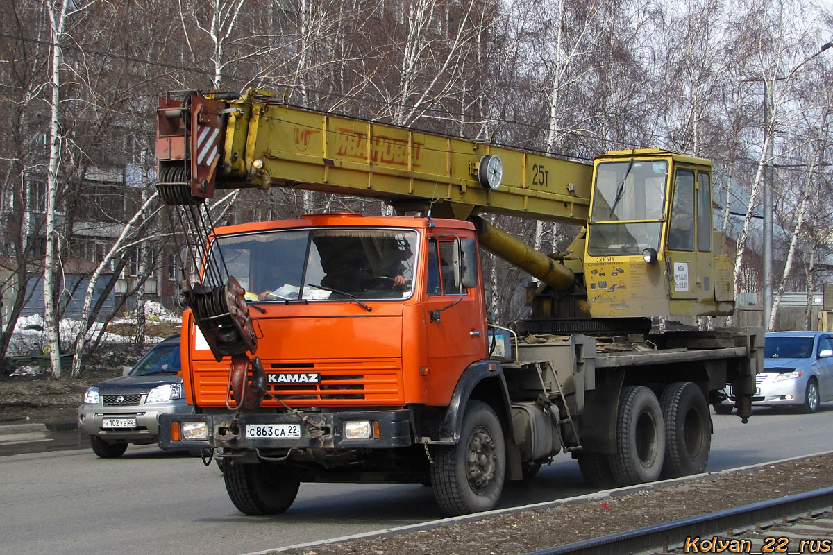 Алтайский край, № С 863 СА 22 — КамАЗ-53215-15 [53215R]