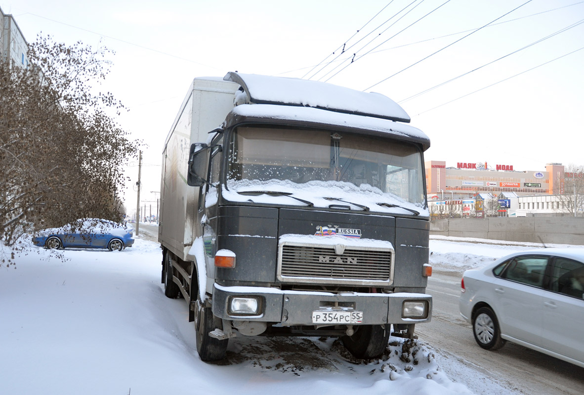 Омская область, № Р 354 РС 55 — MAN F8 (общая модель)