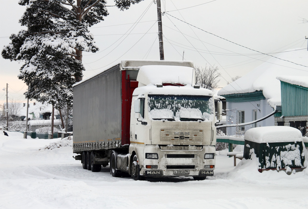 Свердловская область, № К 300 УМ 96 — MAN TGA 18.360