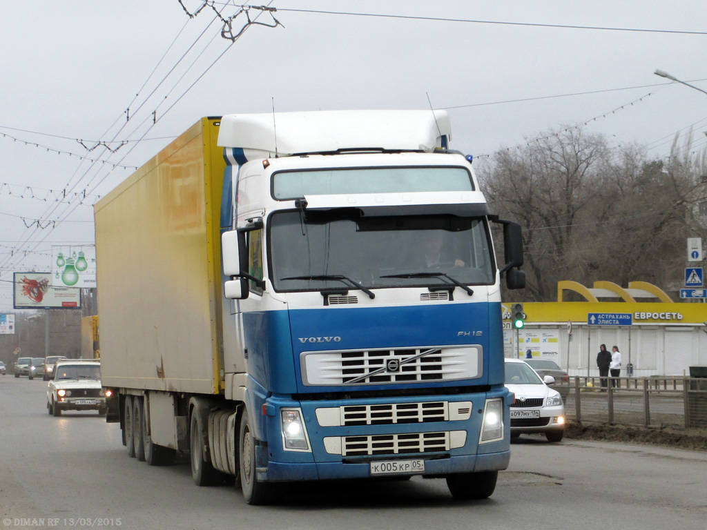 Дагестан, № К 005 КР 05 — Volvo ('2002) FH12.420