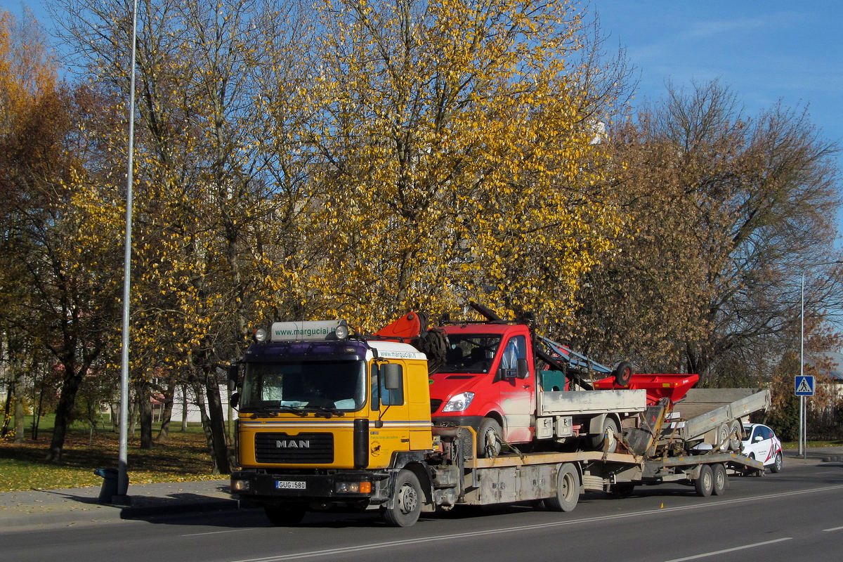 Литва, № GUG 580 — MAN M2000 (общая модель)