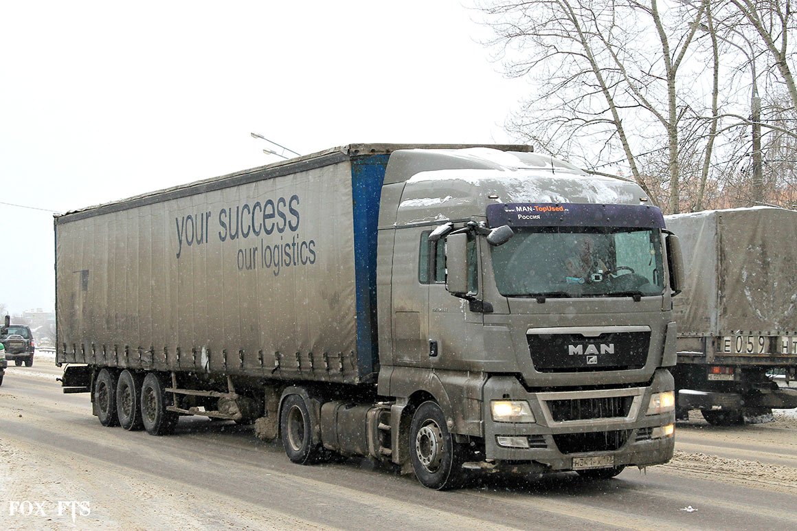 Москва, № Н 341 РХ 197 — MAN TGX ('2007) 18.440