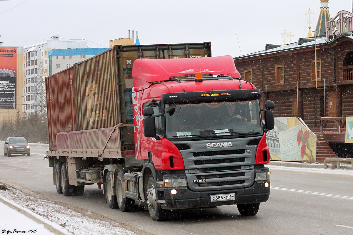 Саха (Якутия), № С 686 КМ 14 — Scania ('2004) P380