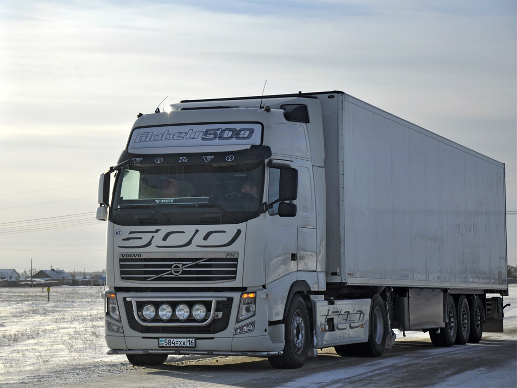 Восточно-Казахстанская область, № 584 FXA 16 — Volvo ('2008) FH.500