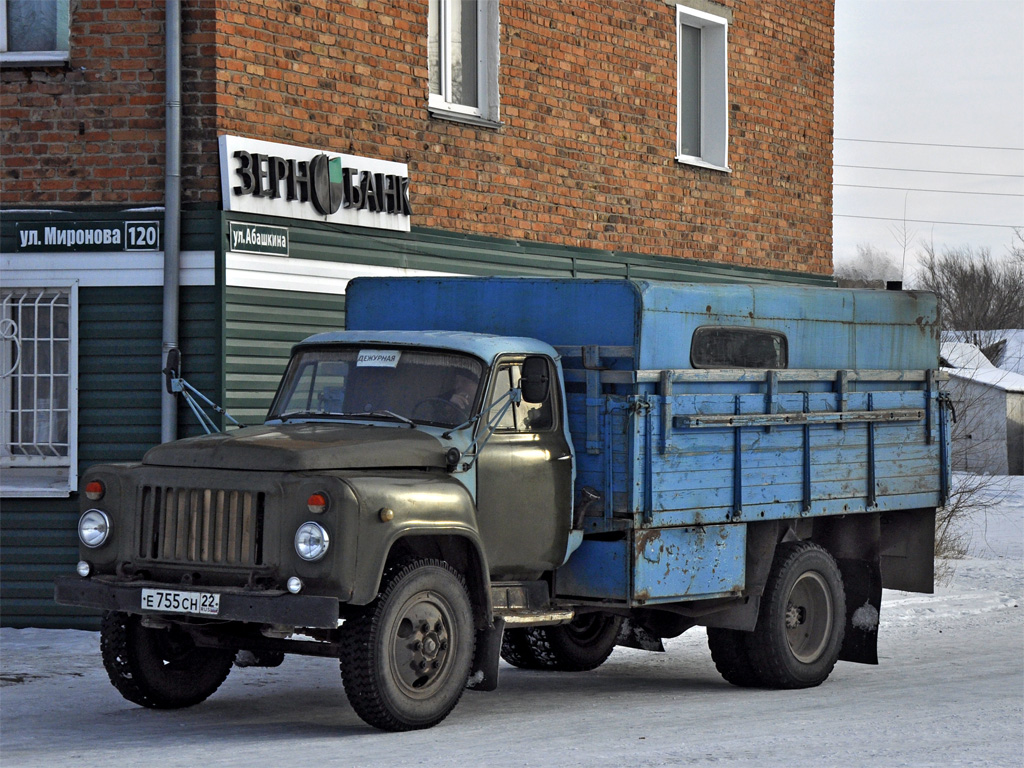 Алтайский край, № Е 755 СН 22 — ГАЗ-53-12