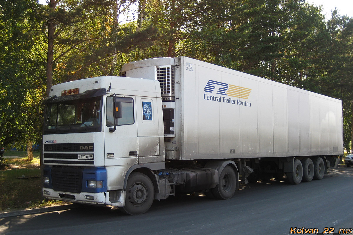 Алтай, № К 971 АК 04 — DAF 95XF FT