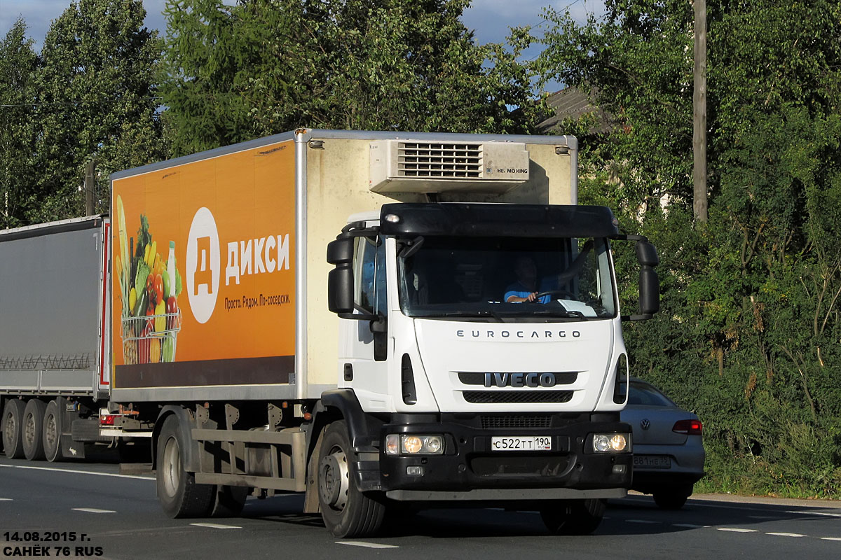 Московская область, № С 522 ТТ 190 — IVECO EuroCargo ('2008)