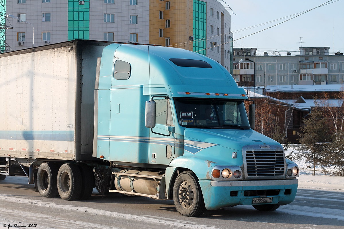 Саха (Якутия), № Х 089 КЕ 14 — Freightliner Century Class