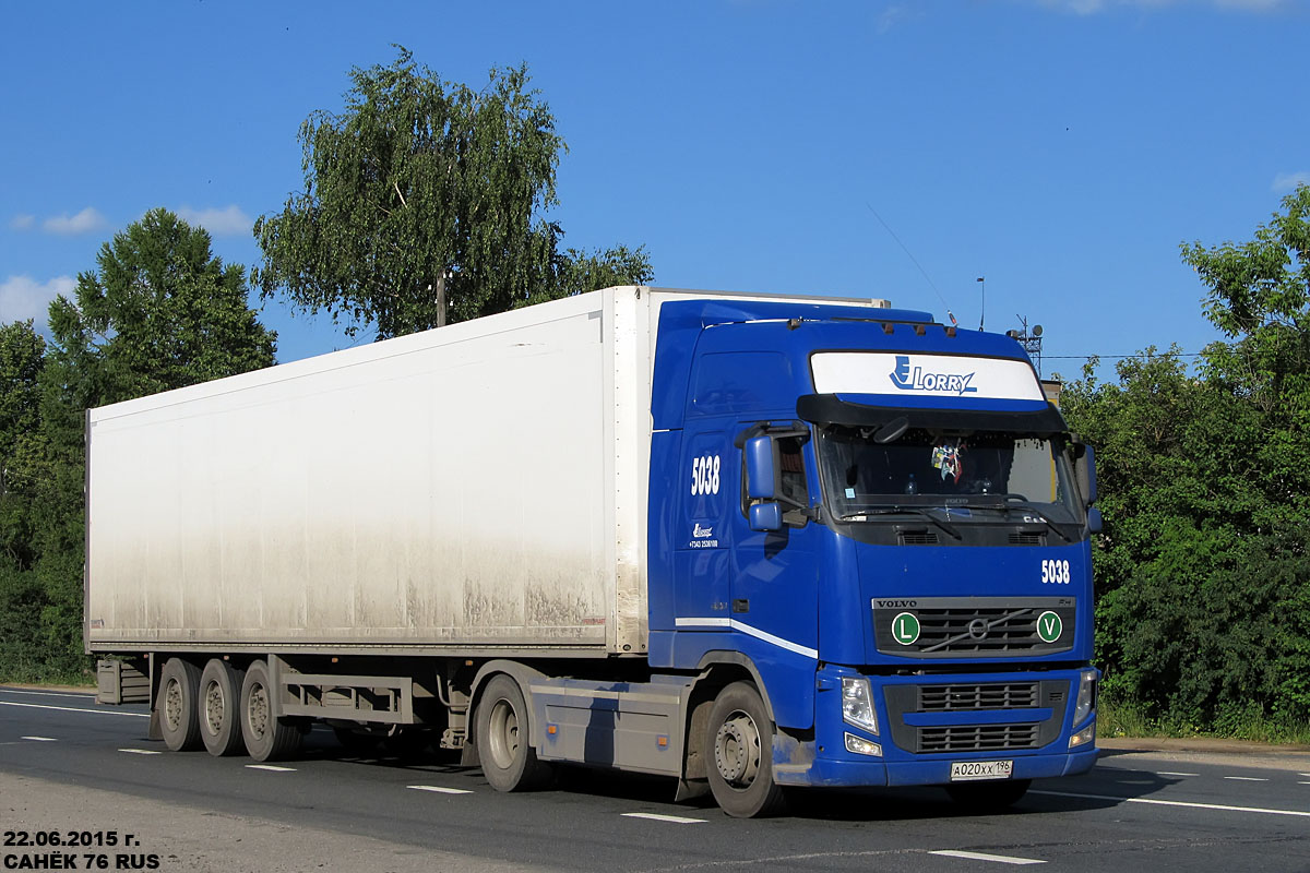 Свердловская область, № 5038 — Volvo ('2008) FH.420