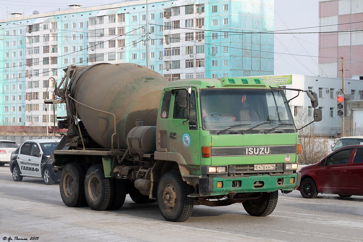 Саха (Якутия), № Х 476 КН 14 — Isuzu V305