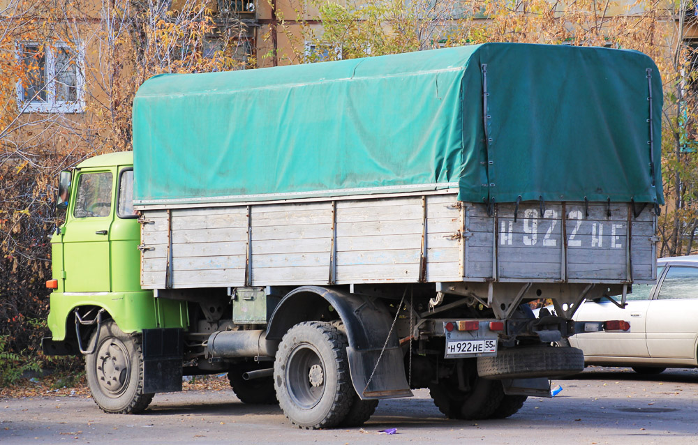 Омская область, № Н 922 НЕ 55 — IFA W50L