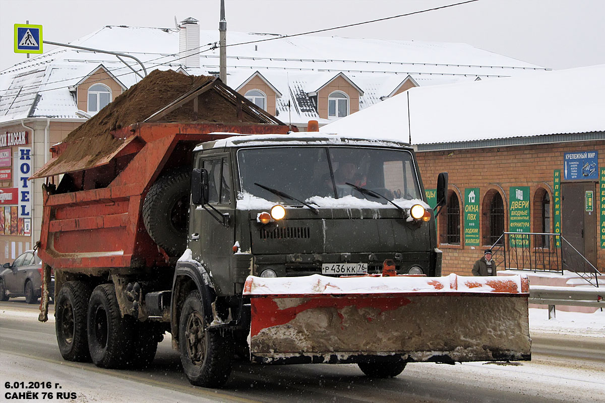 Ярославская область, № Р 436 КК 76 — КамАЗ-5511