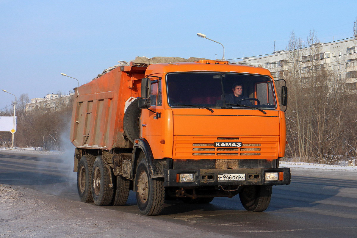 Омская область, № М 946 ОУ 55 — КамАЗ-65115 [651150]