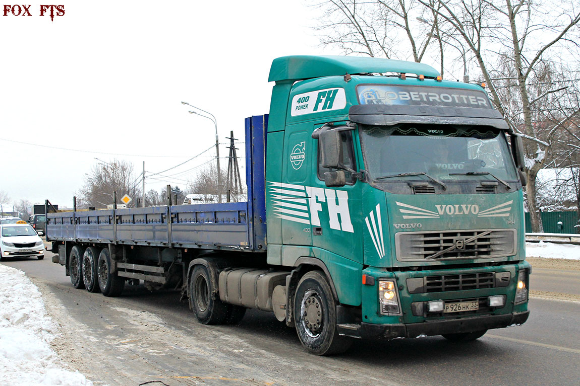 Владимирская область, № Р 926 НК 33 — Volvo ('2002) FH12.400