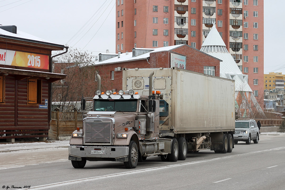 Саха (Якутия), № О 993 ЕР 14 — Freightliner FLD 120 Classic