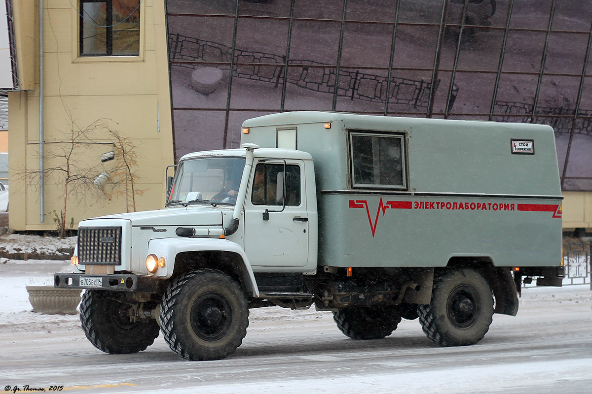 Саха (Якутия), № В 705 ВХ 14 — ГАЗ-33081 «Садко»